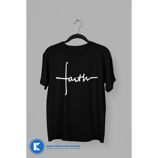 Faith (Script) Christian T-Shirt