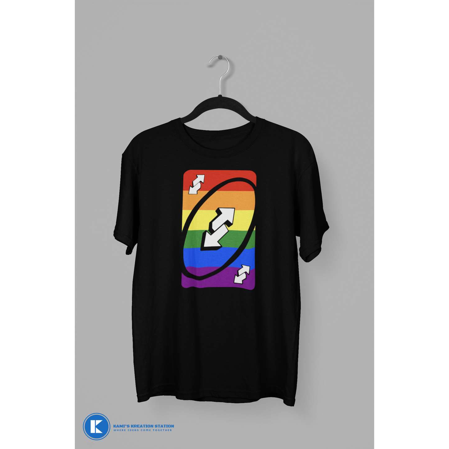 Rainbow Card Unisex PRIDE T-Shirt