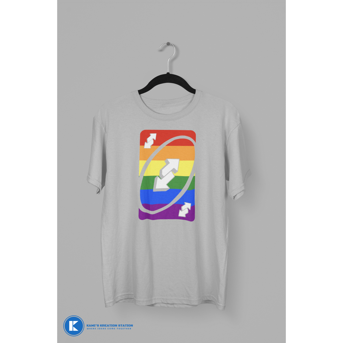 Rainbow Card Unisex PRIDE T-Shirt