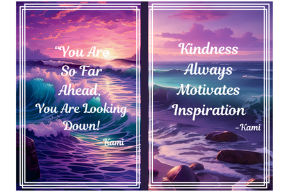 Kindness Always Motivates Inspiration Blank Journal