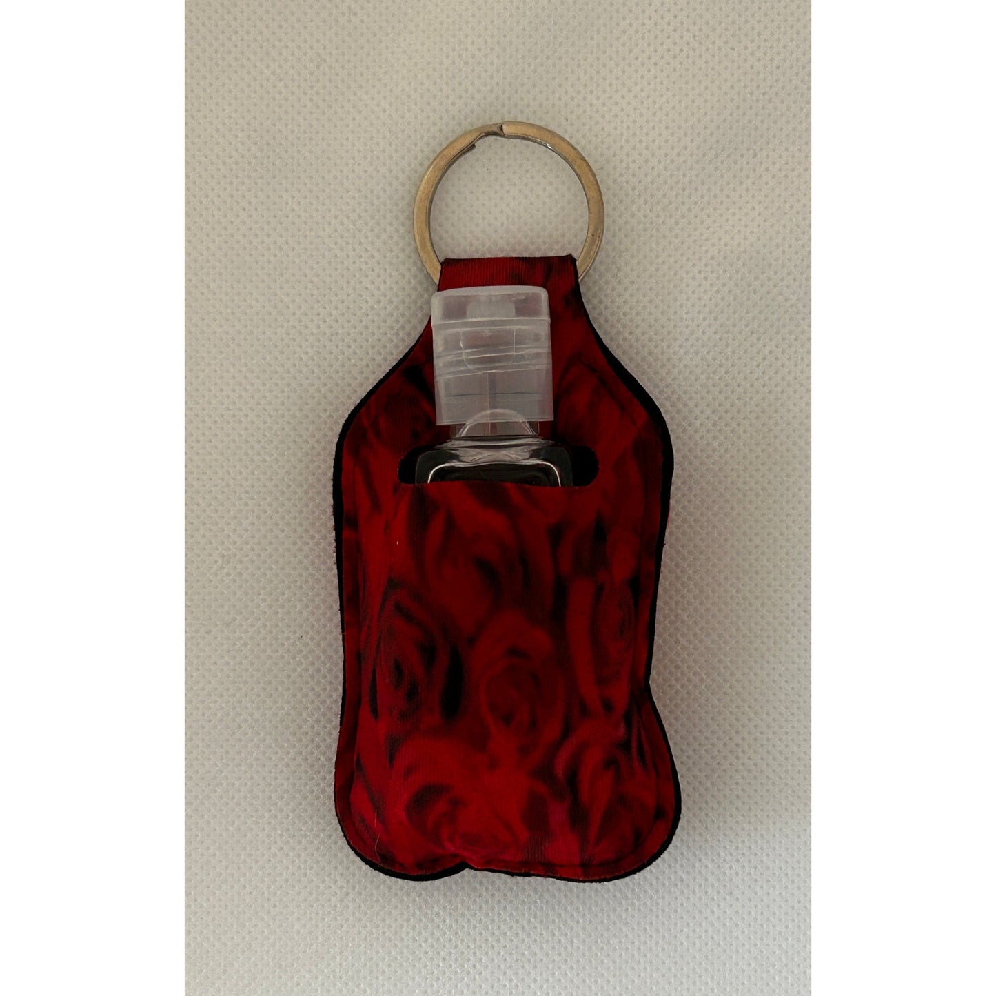 Sublimated Hand Sanitizer Holder w/Keyring