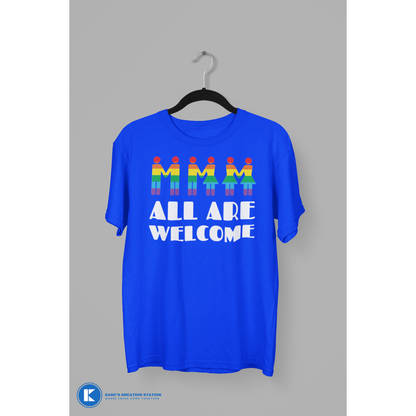 All Are Welcome Unisex PRIDE T-Shirt