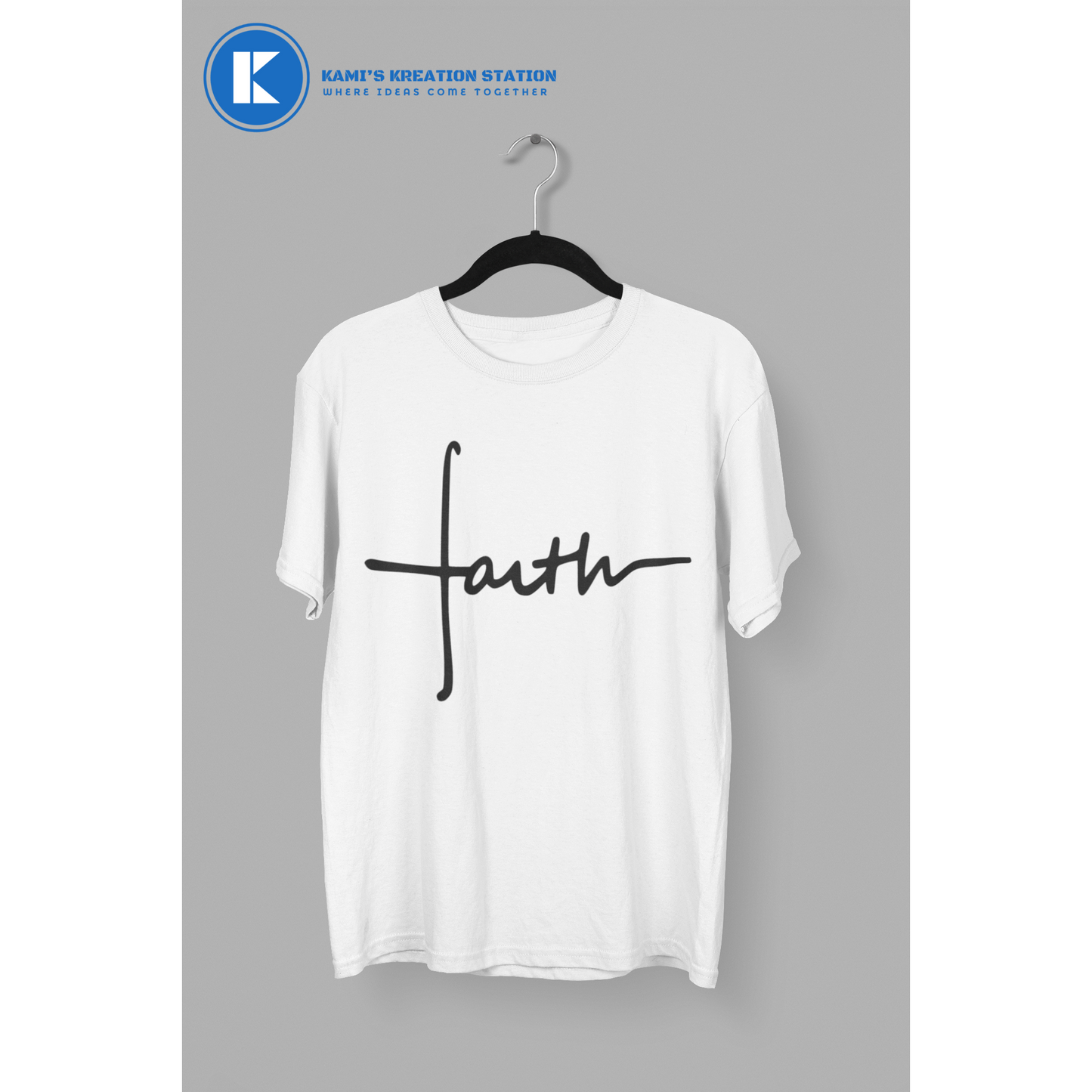 Faith (Script) Christian T-Shirt