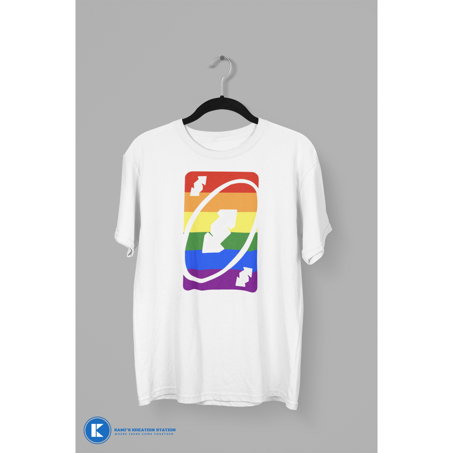 Rainbow Card Unisex PRIDE T-Shirt