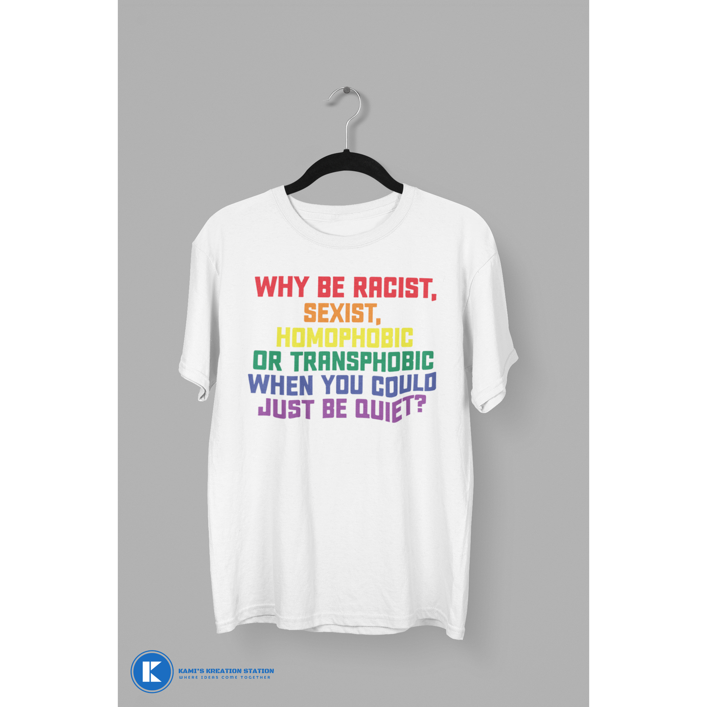 Why Be... Unisex PRIDE T-Shirt