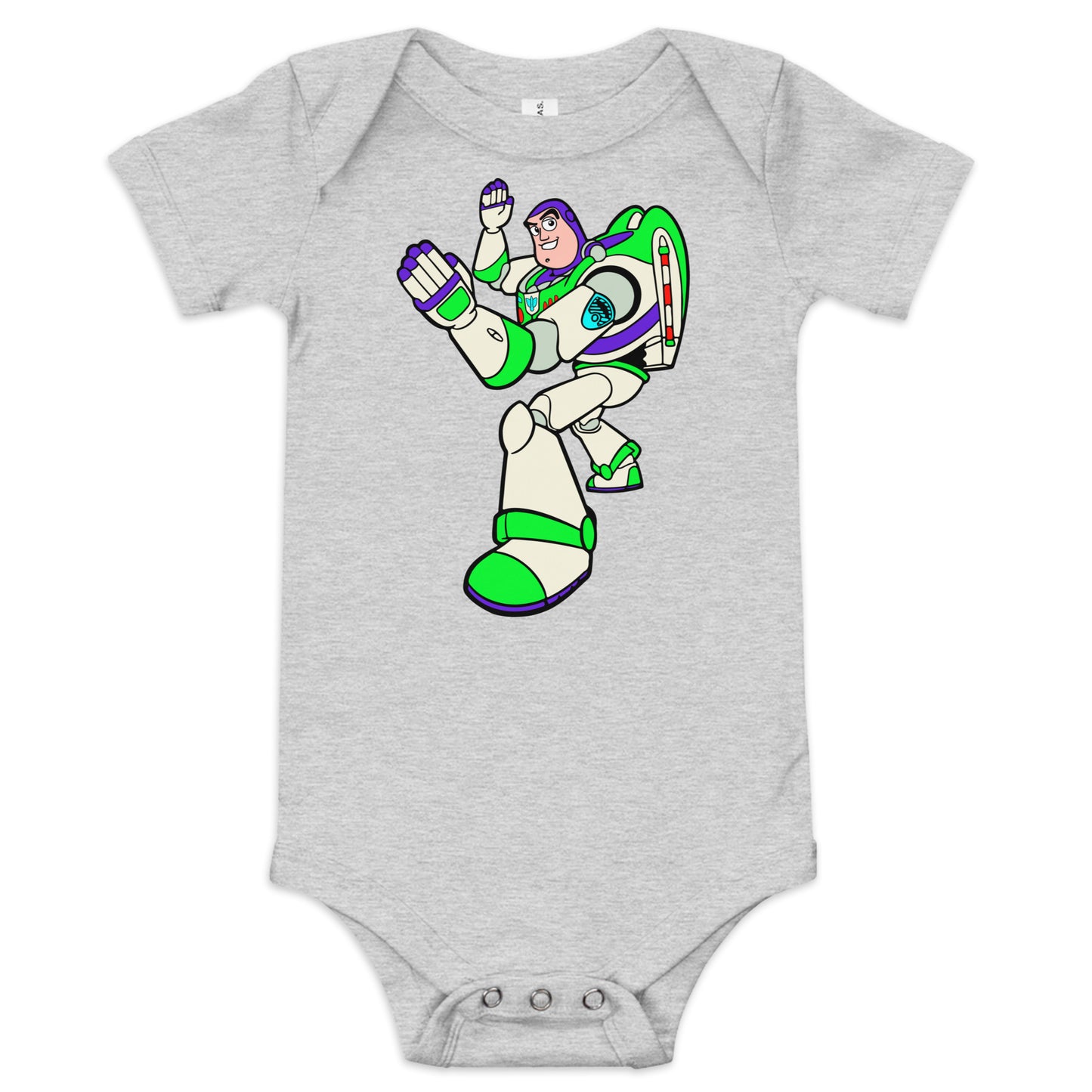 Buzz-Lightyear Toy Story Movie Infant Onesie