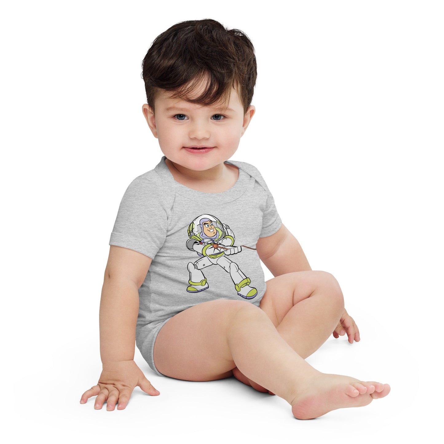 Buzz-Lightyear Toy Story Movie Infant Onesie