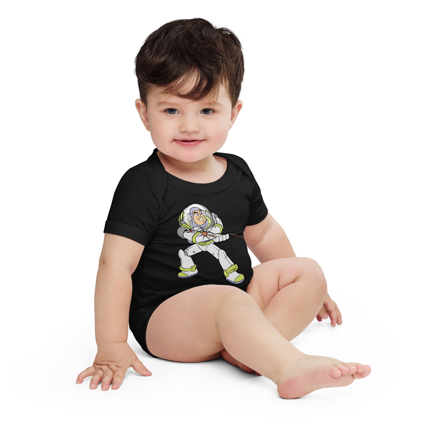 Buzz-Lightyear Toy Story Movie Infant Onesie