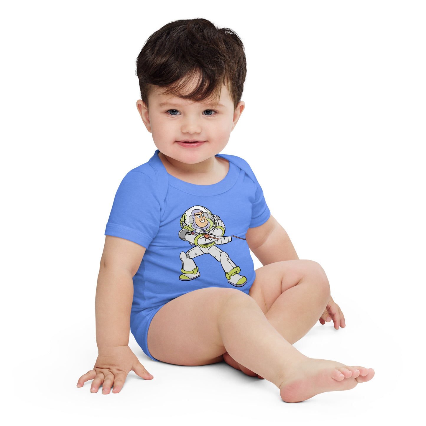 Buzz-Lightyear Toy Story Movie Infant Onesie