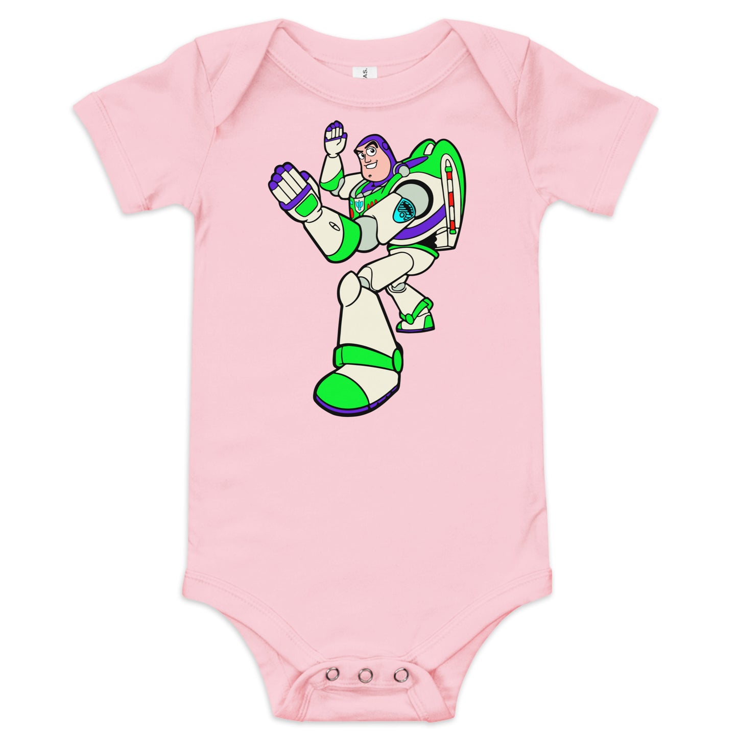 Buzz-Lightyear Toy Story Movie Infant Onesie