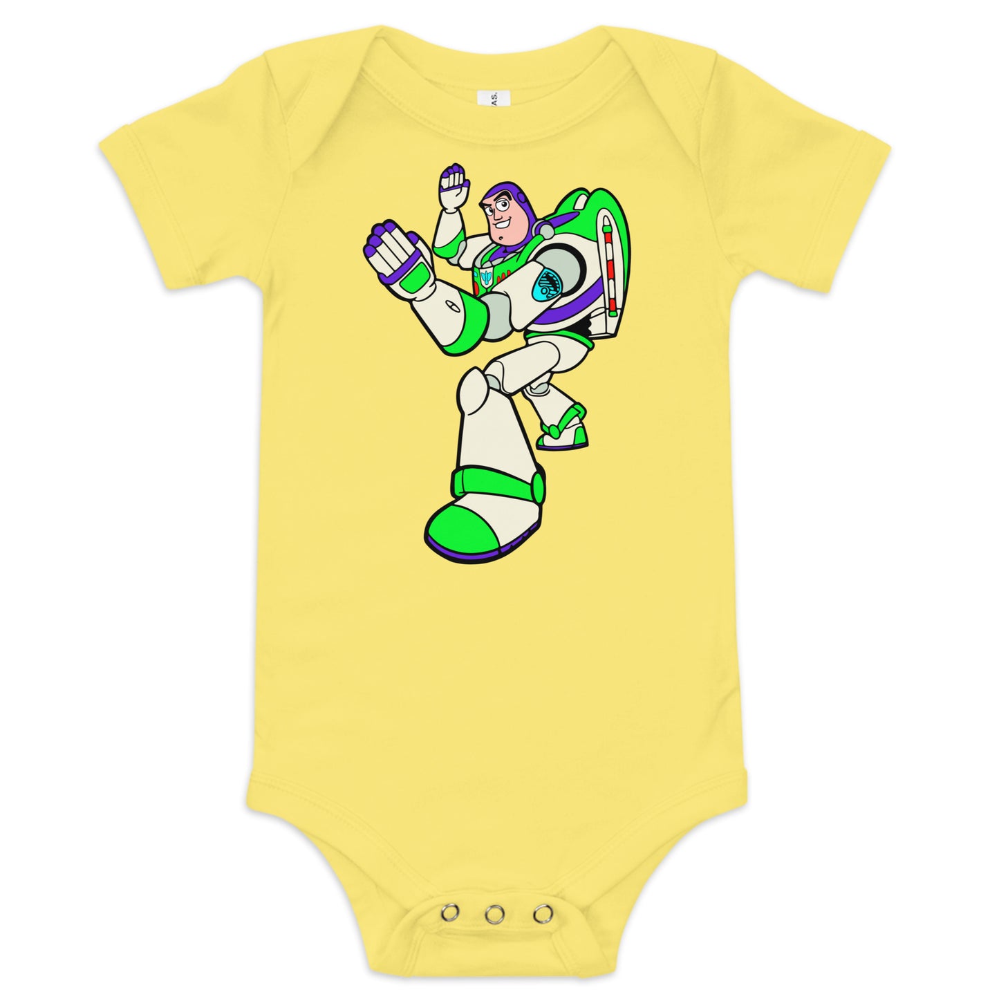 Buzz-Lightyear Toy Story Movie Infant Onesie