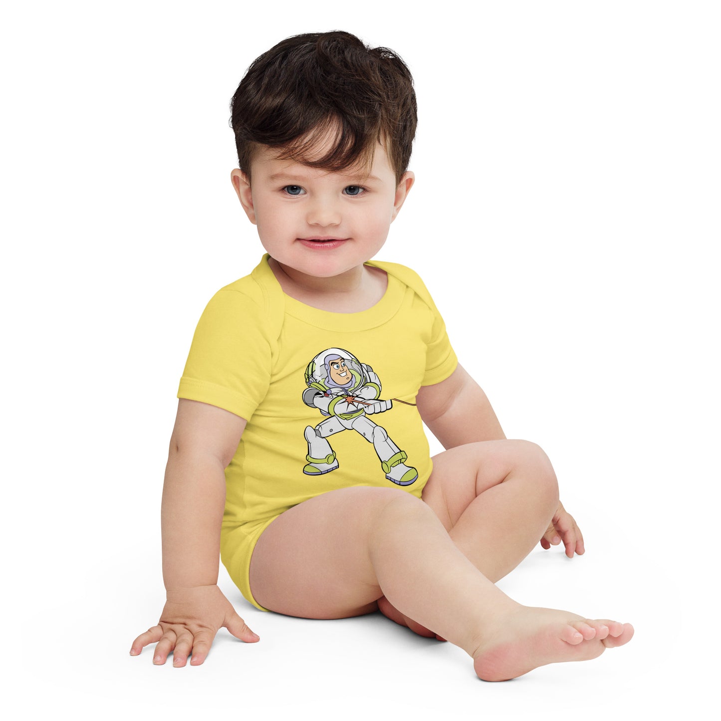 Buzz-Lightyear Toy Story Movie Infant Onesie