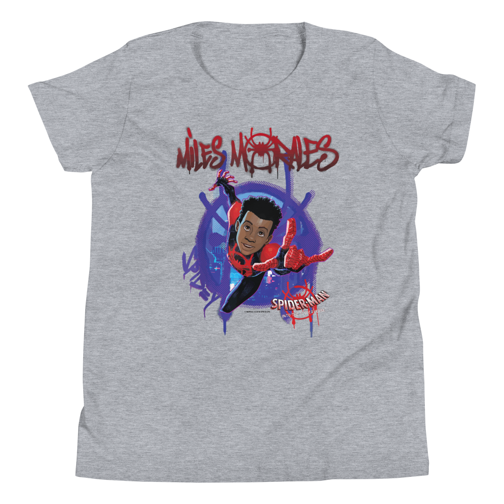 Miles Morales Across the Spider-Verse Youth Short Sleeve T-Shirt