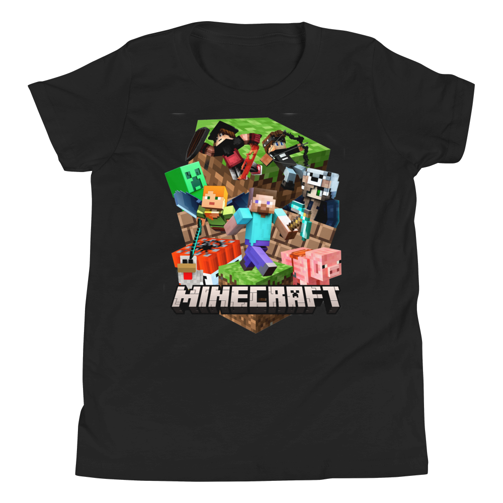 Minecraft Youth Short Sleeve T-Shirt