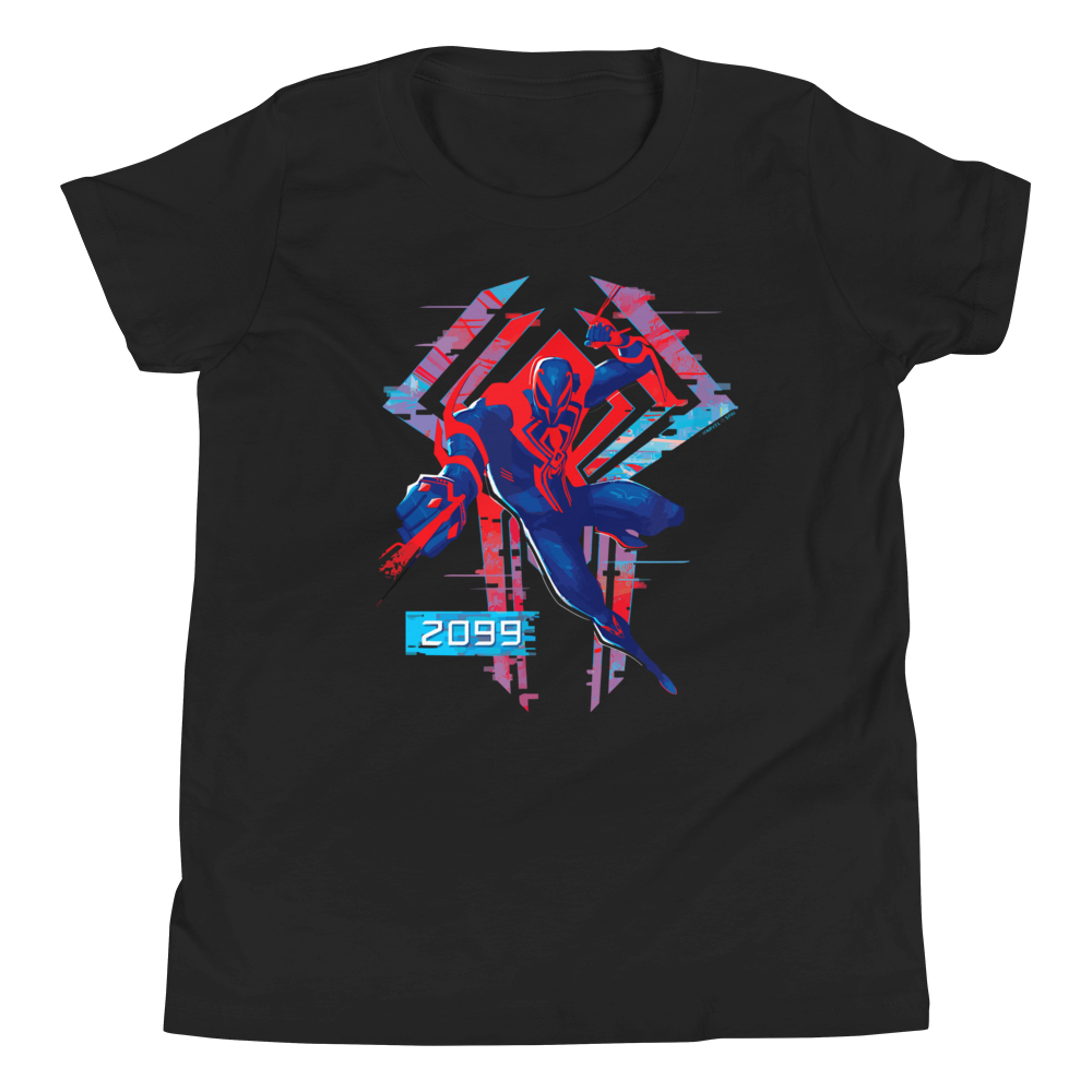 Spider-verse 2099 Youth Short Sleeve T-Shirt