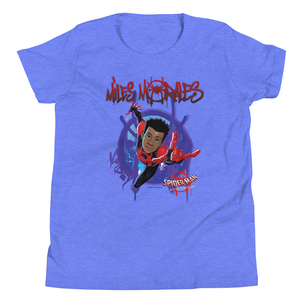 Miles Morales Across the Spider-Verse Youth Short Sleeve T-Shirt