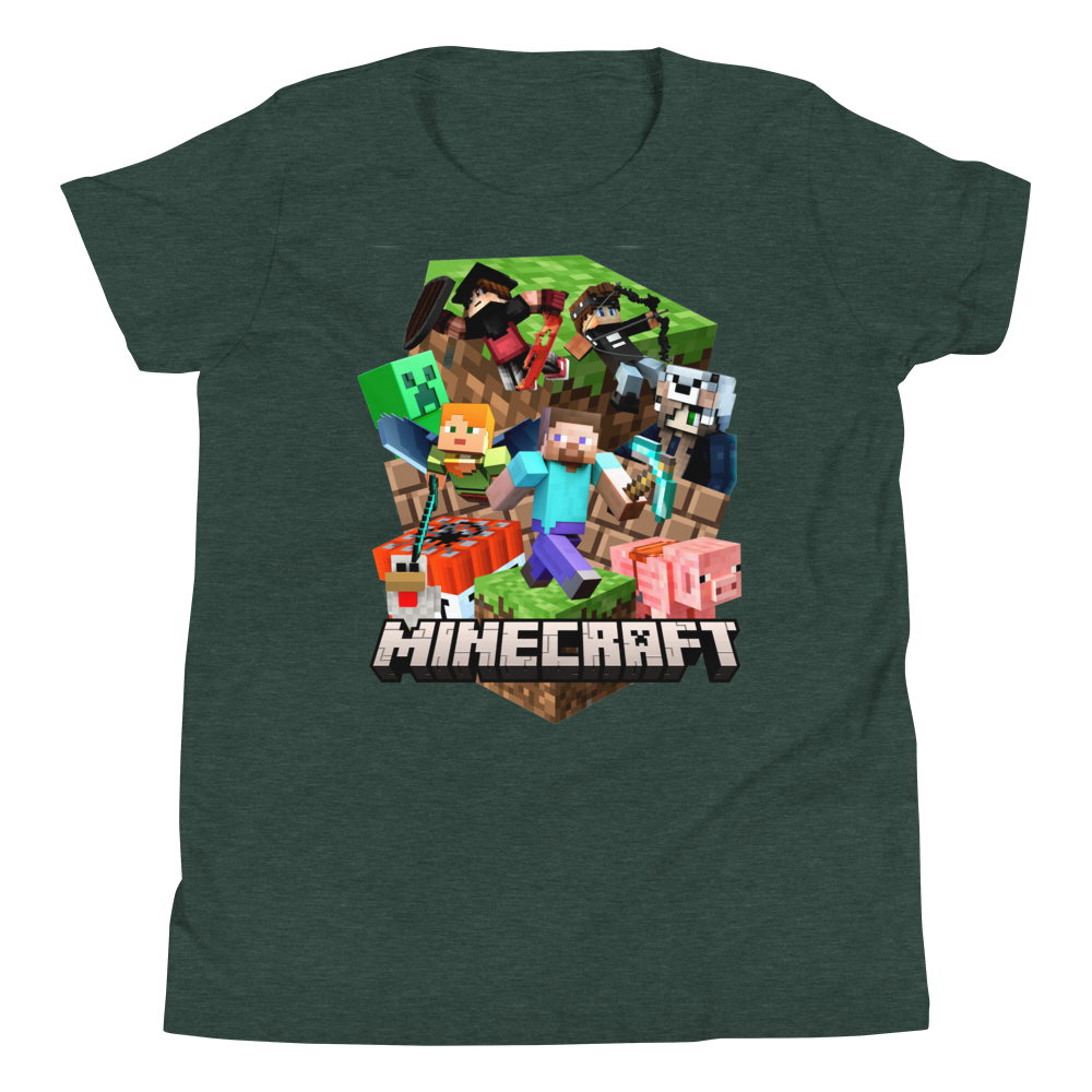 Minecraft Youth Short Sleeve T-Shirt