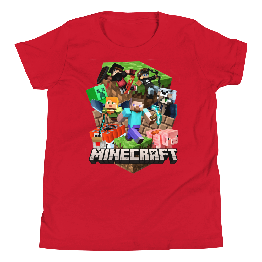 Minecraft Youth Short Sleeve T-Shirt