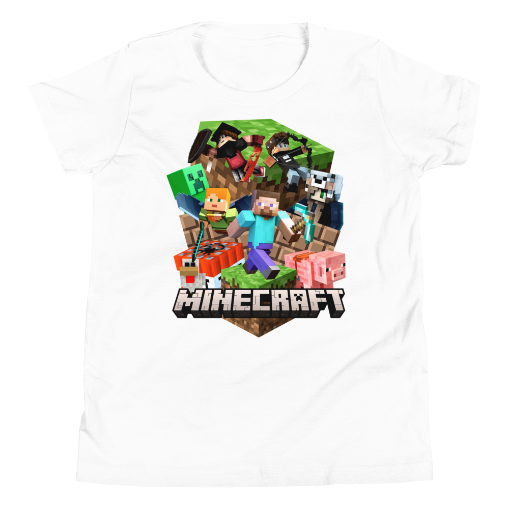 Minecraft Youth Short Sleeve T-Shirt