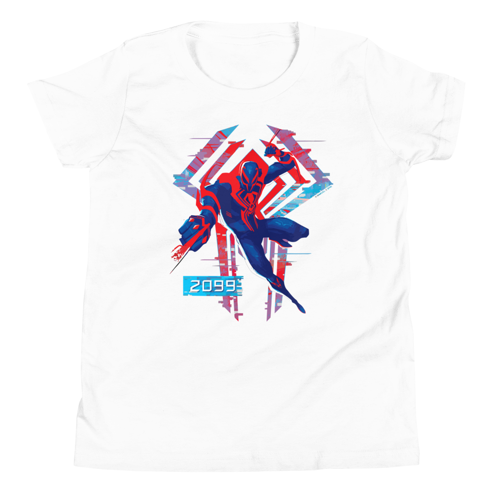 Spider-verse 2099 Youth Short Sleeve T-Shirt