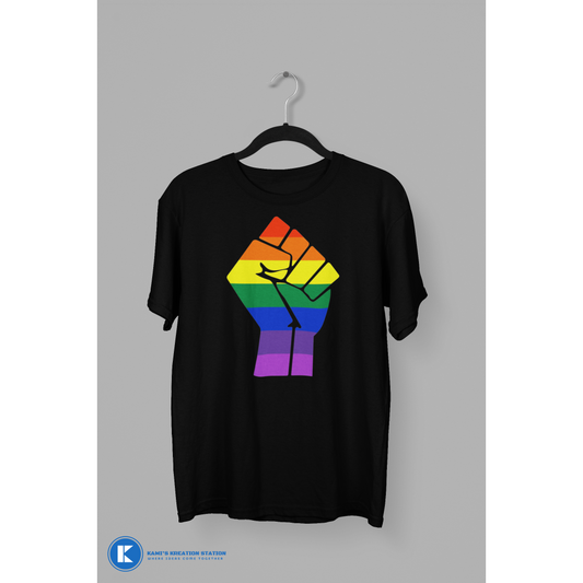 PRIDE Fist Unisex PRIDE T-Shirt