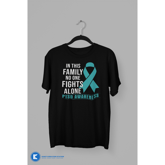 In This Family No One Fights Alone T-Shirt