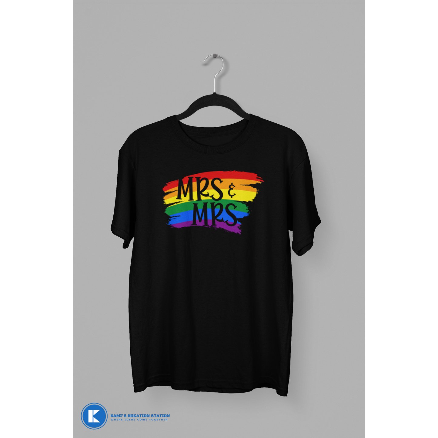 Mrs. & Mrs. Unisex PRIDE T-Shirt