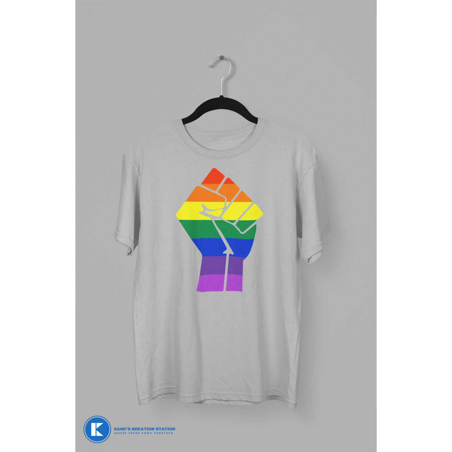 PRIDE Fist Unisex PRIDE T-Shirt