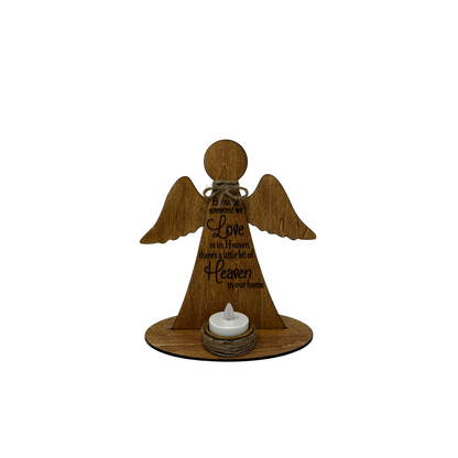 Memorial Angel Tea Light Holder