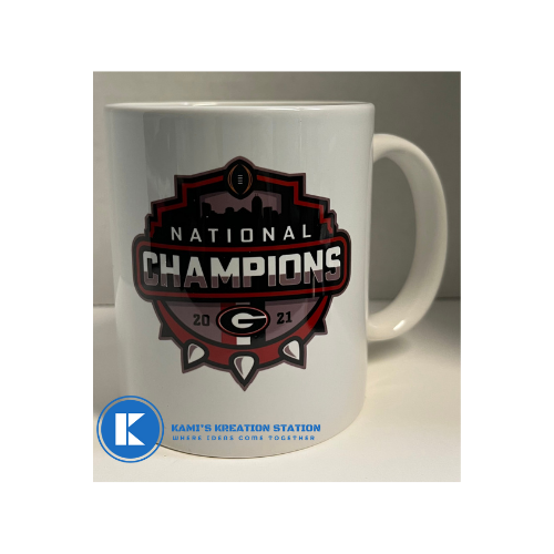 UGA Football National Champions Ceramic Mug