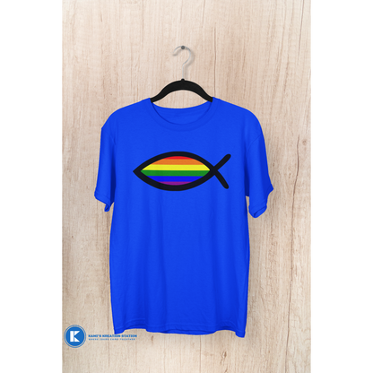 Gay Pride Christian Fish Pride T-Shirt