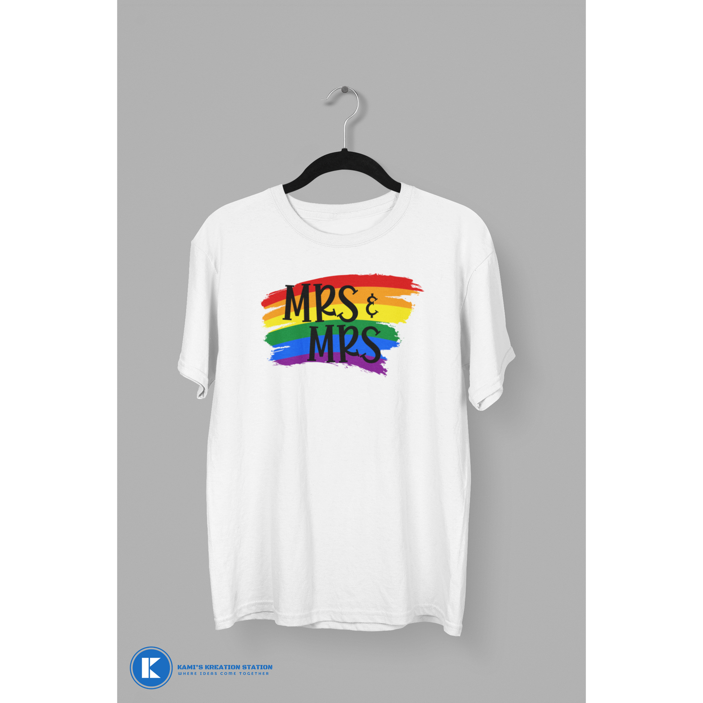 Mrs. & Mrs. Unisex PRIDE T-Shirt