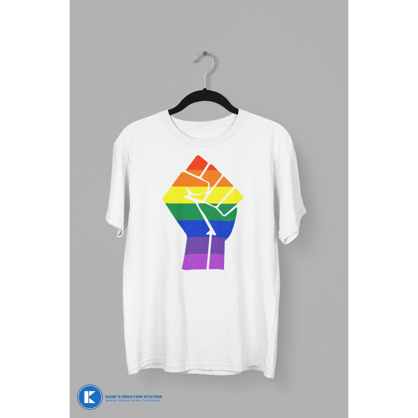 PRIDE Fist Unisex PRIDE T-Shirt