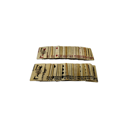 Wood Playing Cards